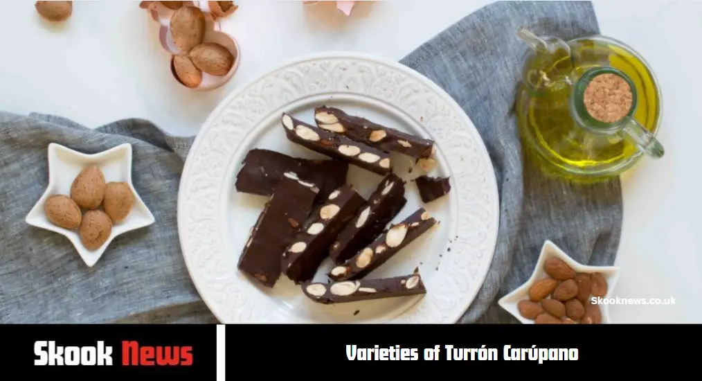 Varieties of Turrón Carúpano